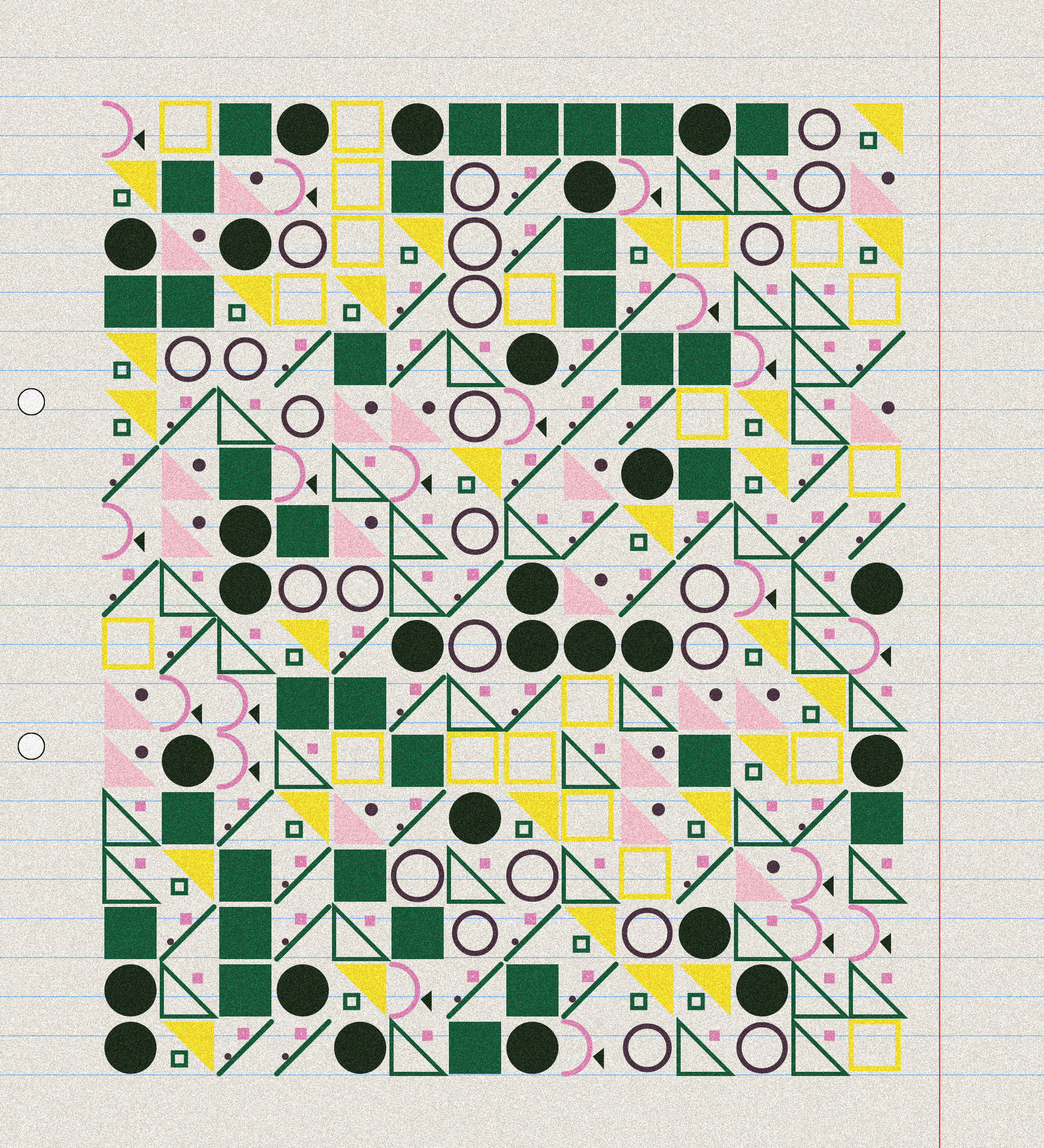 sketchbook page 4: basic shapes #4 static token preview