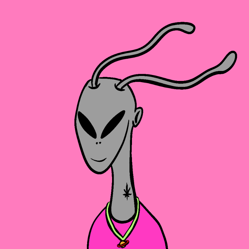 Alien Visitors #2 #21 static token preview