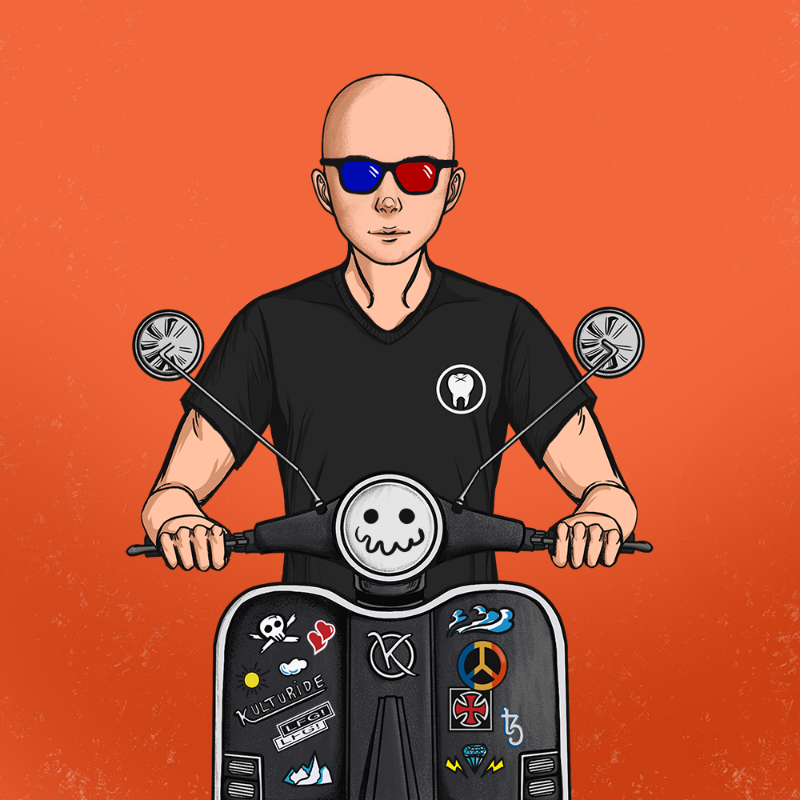 SCOOTER RIOT #44 static token preview