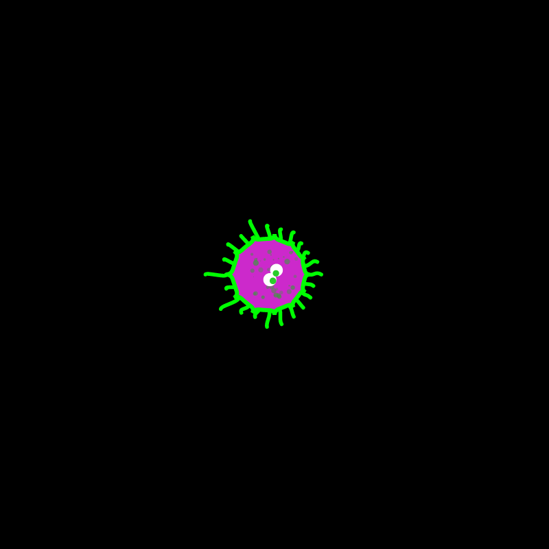 Generative Virus 2 #18 static token preview