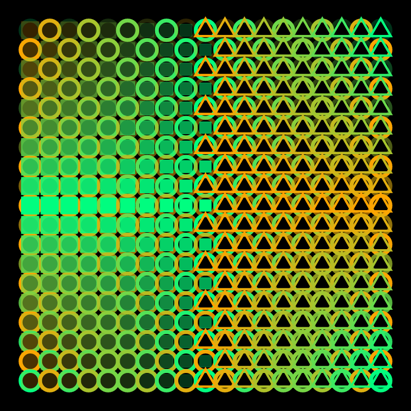 Hyper-Vasarely #16 static token preview