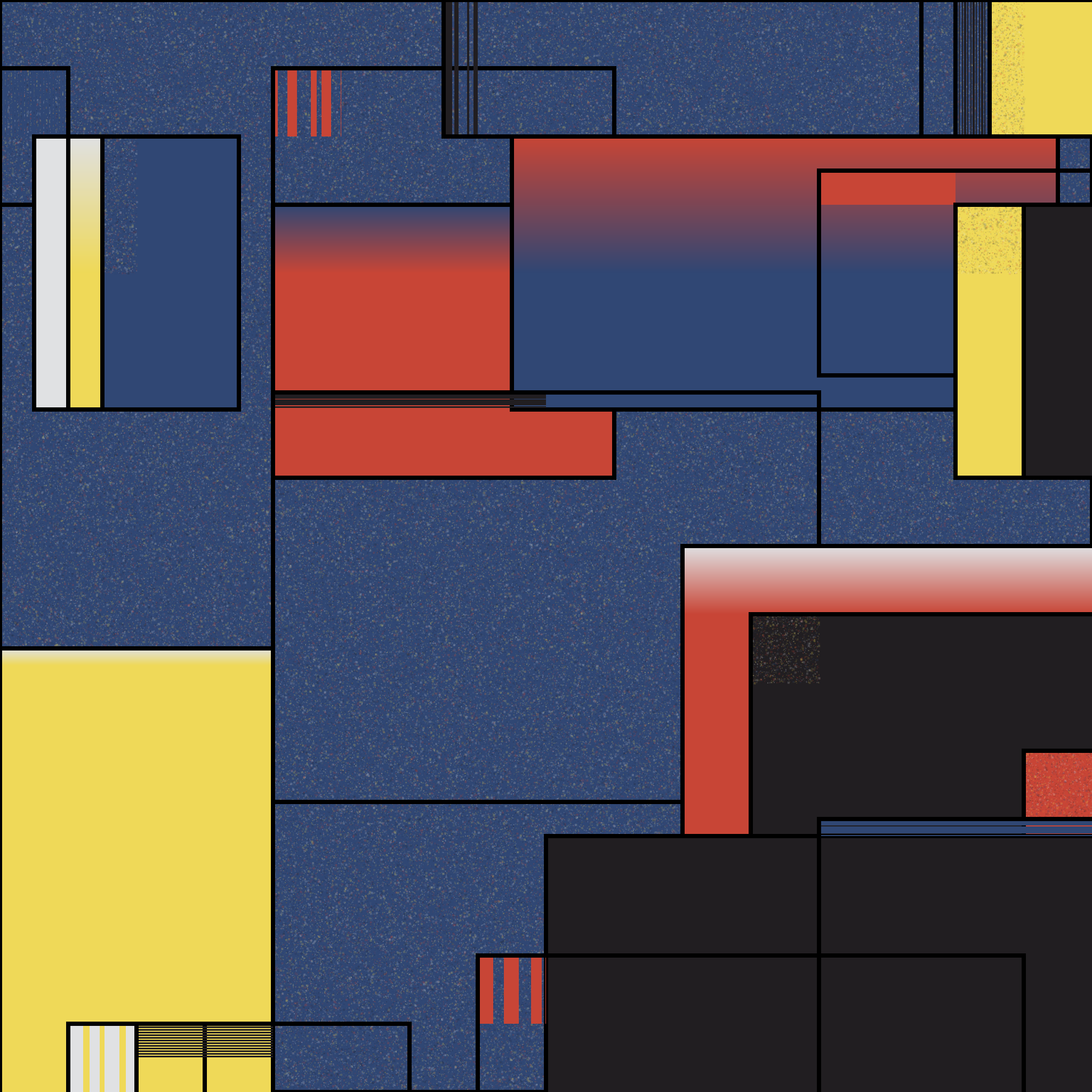 Agricultural Landscapes - Mondrian Edition #20 static token preview
