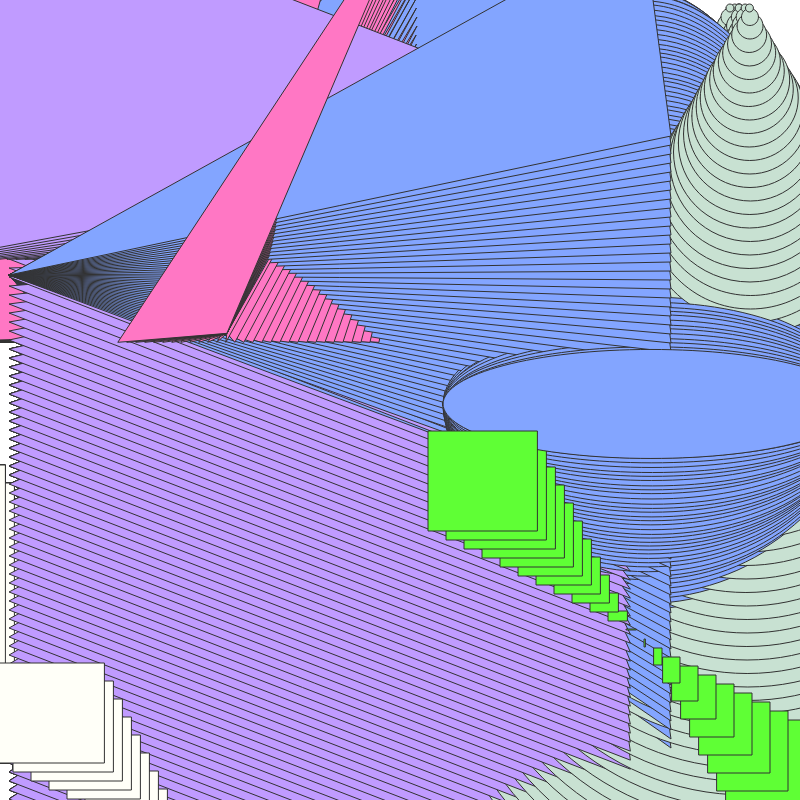 "Pyramid Complex" - from LoveBux LABS #23 static token preview