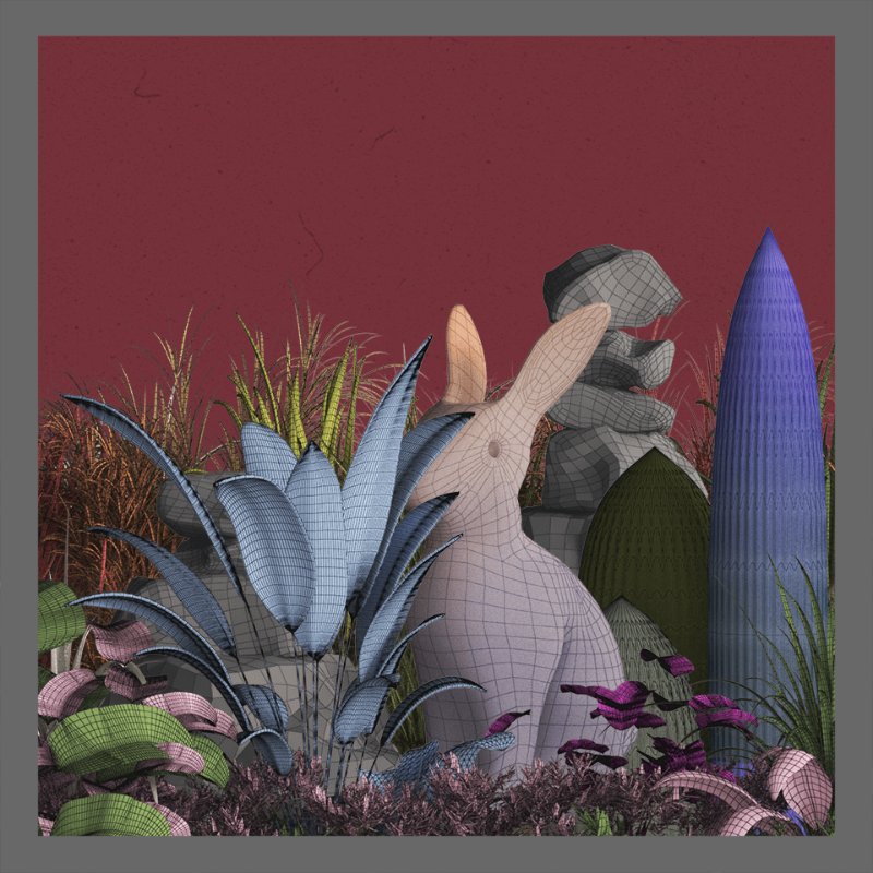 3dart #Surreal_forest #6 static token preview