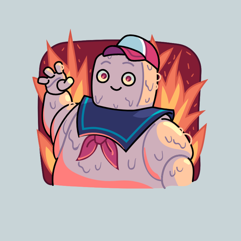 Stay Puft Marshmallow Man #16 static token preview