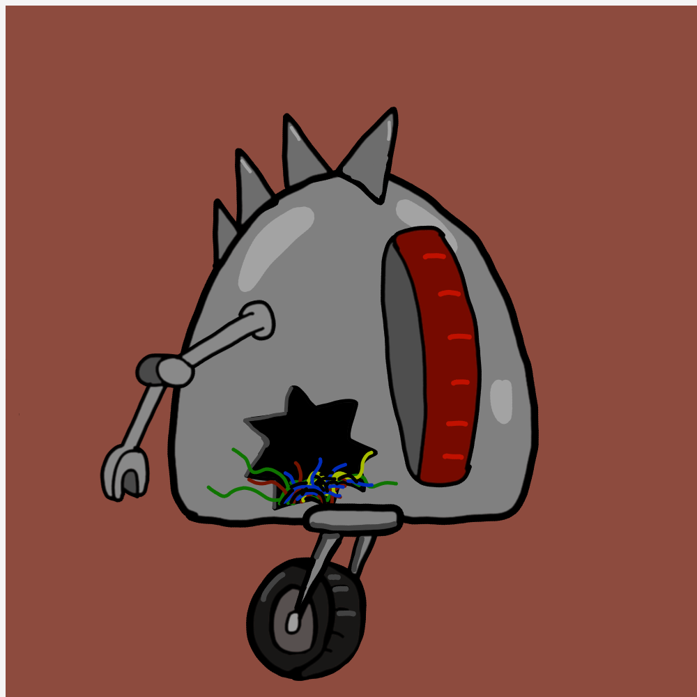 Evil Robots #7 static token preview