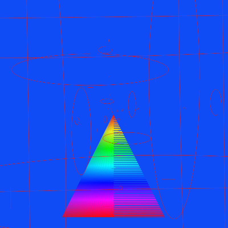 Fibonacci Rainbow Spirals v2.1 var5 #2 static token preview