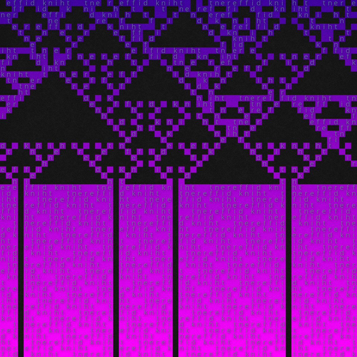 Textual Automata Machinery #4 static token preview