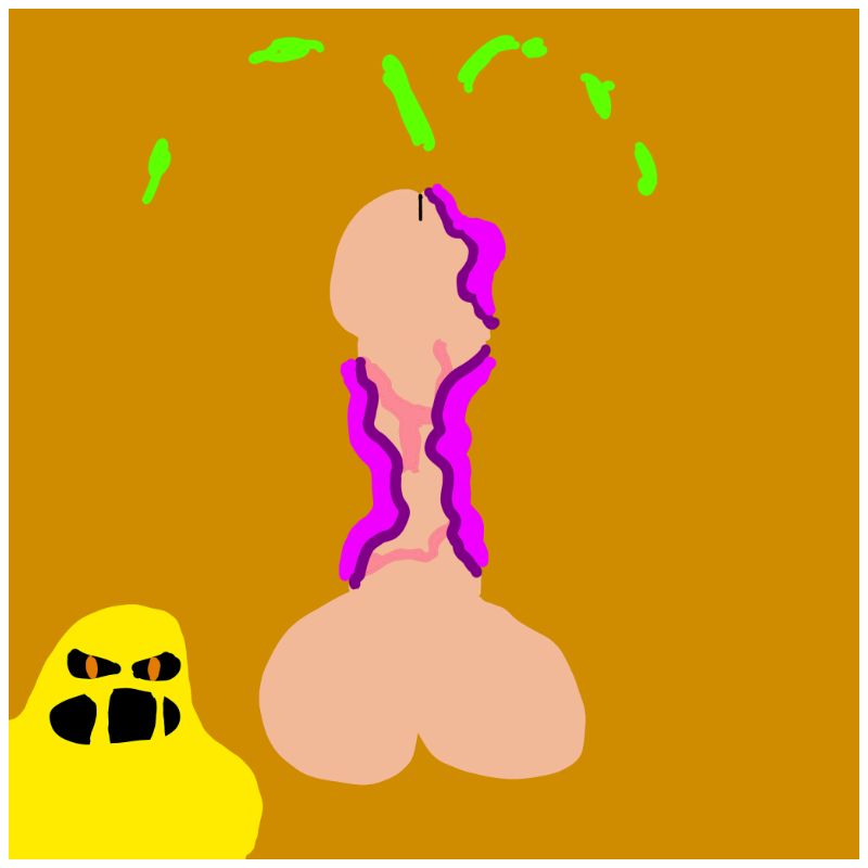 Decayed Dickgenerative Art #11 static token preview