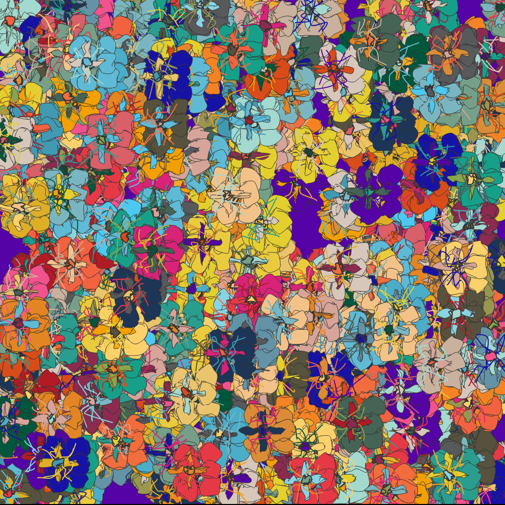 Floral Cacophony #11 static token preview