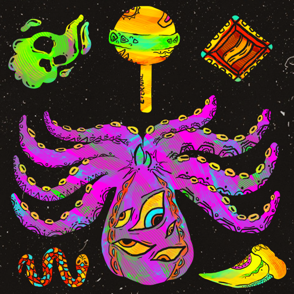Neon Prophecies #13 static token preview