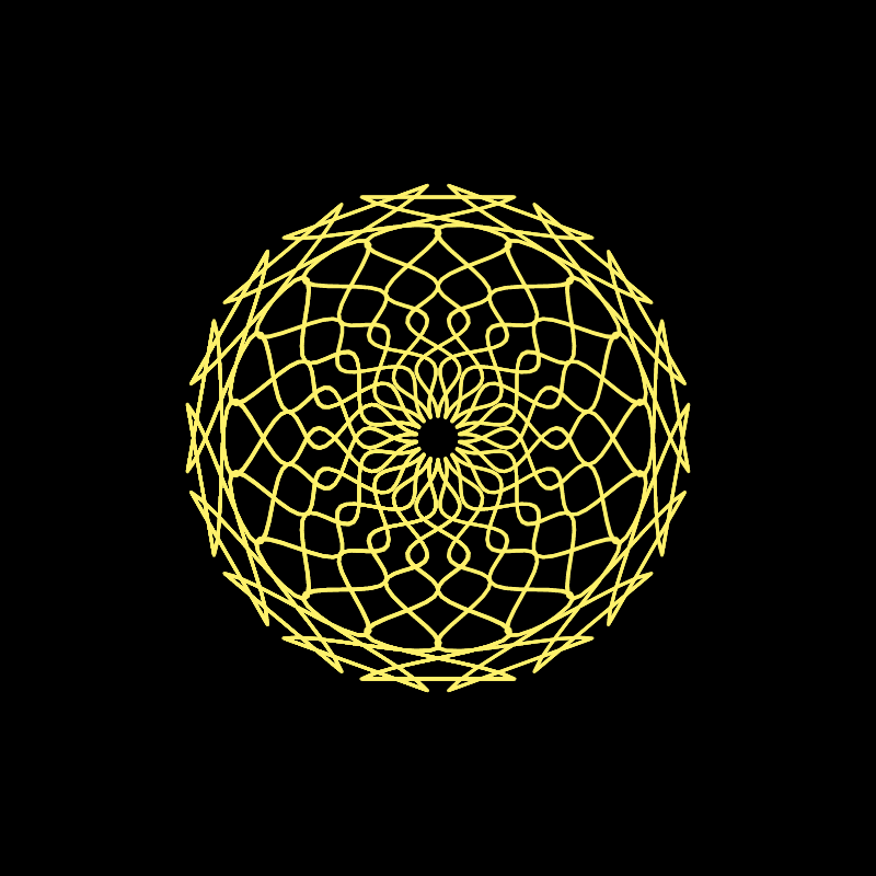 Random Mandala #2 static token preview