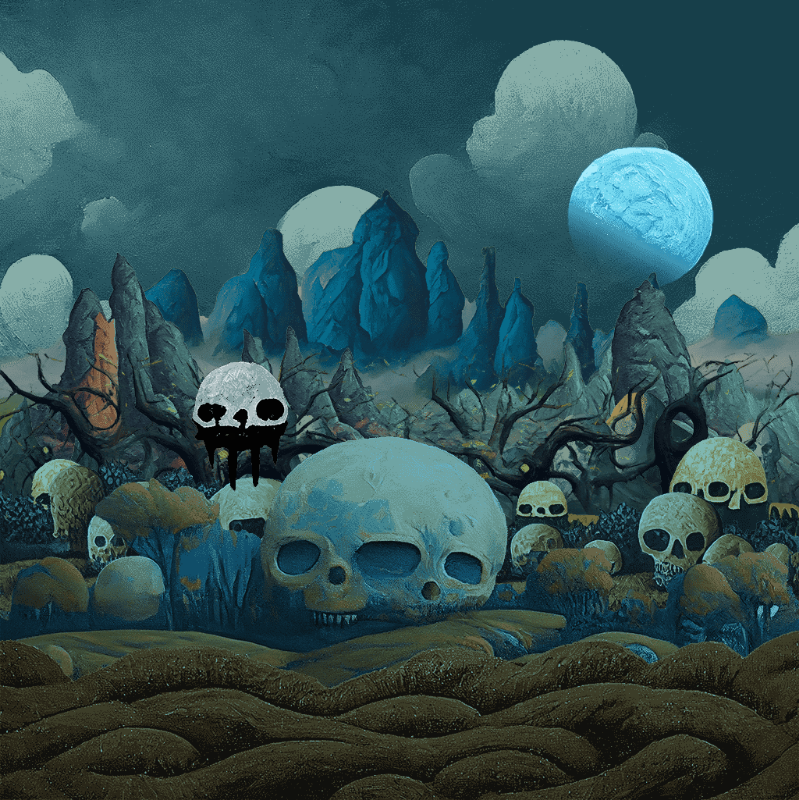 Skull Village #8 static token preview