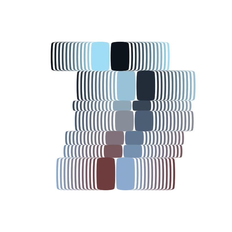 Reflection of Stripes 001 #16 static token preview