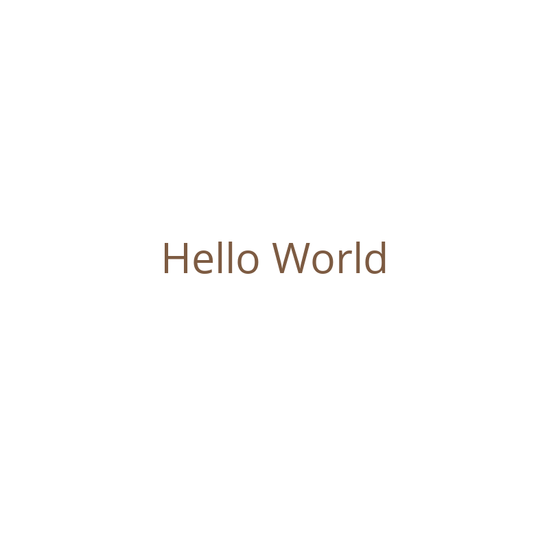 Hello World #12 static token preview