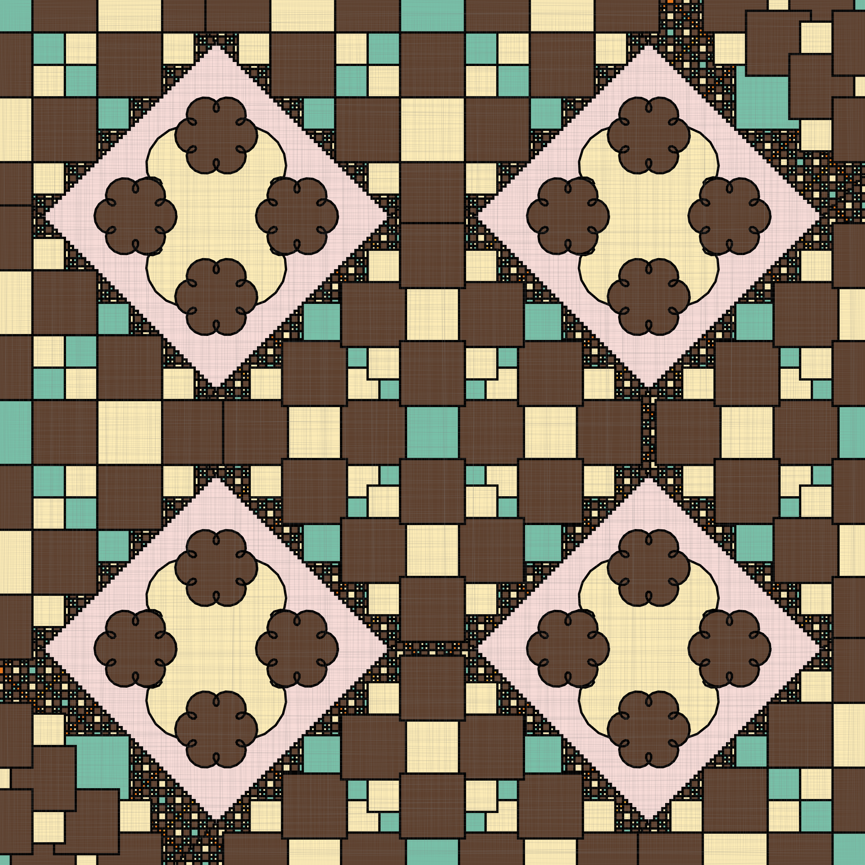10 patterns 10 palettes #10 static token preview