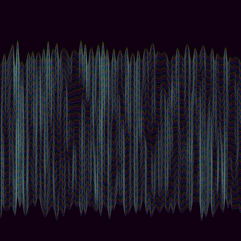 Mountains Waves and Valleys #7 static token preview