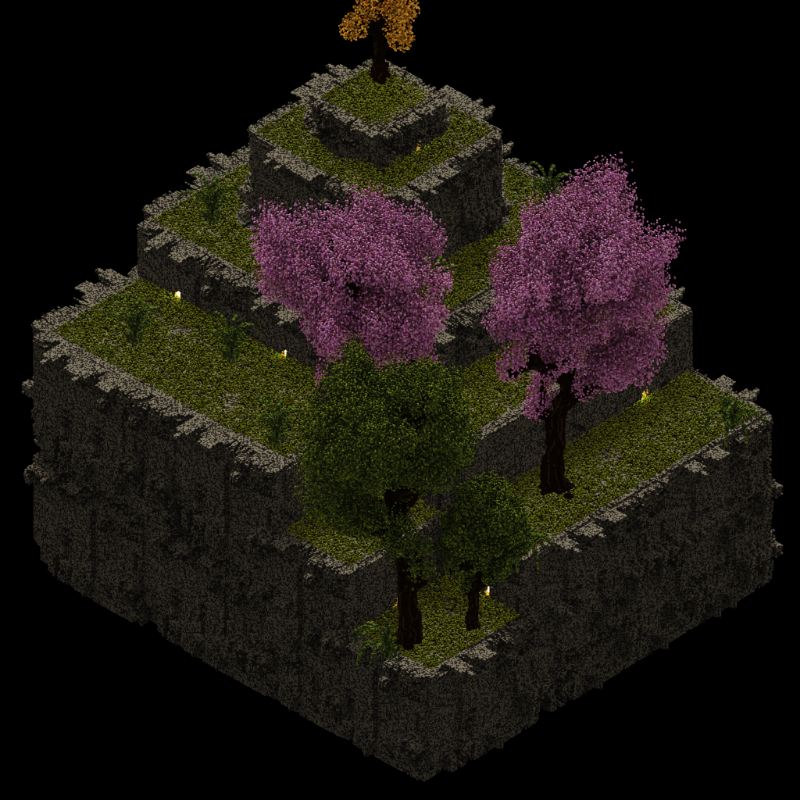 Voxel Temple #18 static token preview