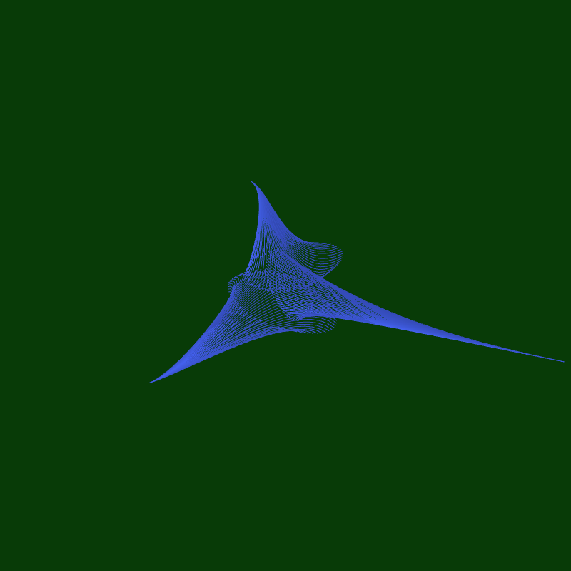Bezier Jellyfish #20 static token preview