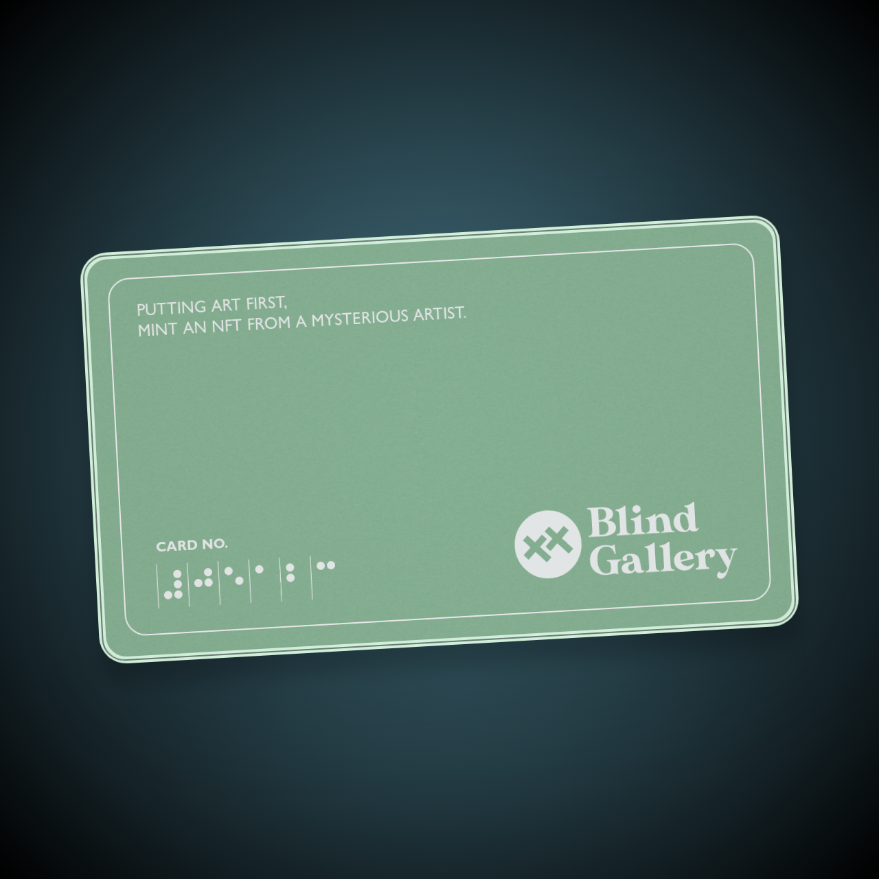 Blind Gallery Club Membership #170 static token preview