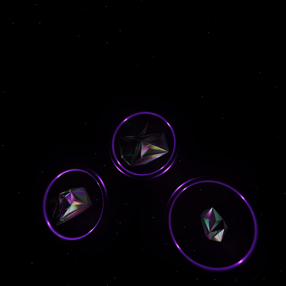 Space Gems #17 static token preview