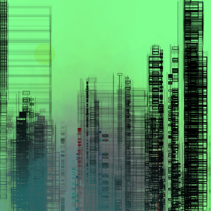 Contemporary building sketches #12 static token preview