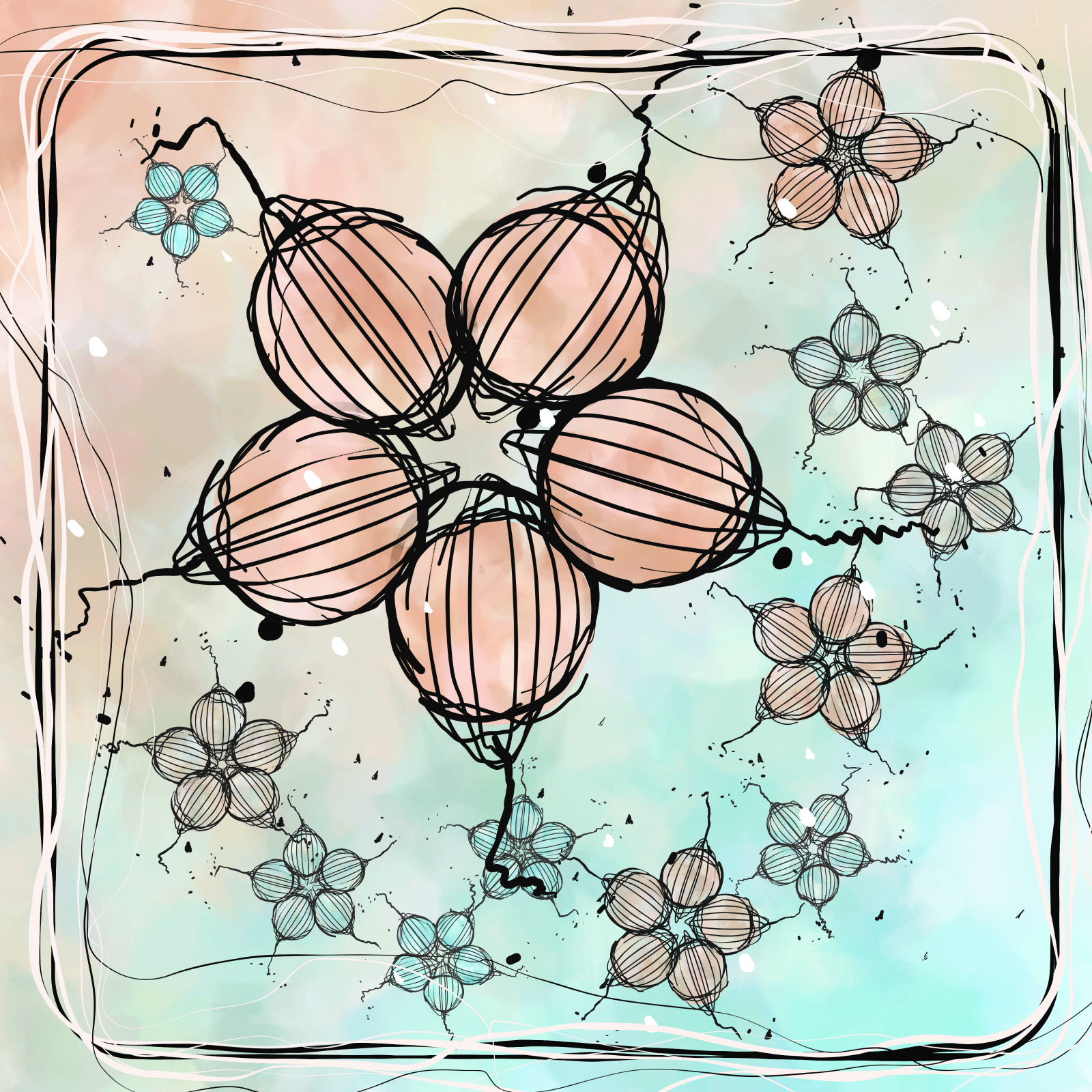 Five-Leaf-Flowers #7 static token preview