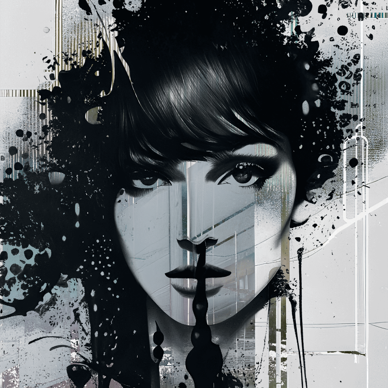 Beauty in Abstraction #23 static token preview