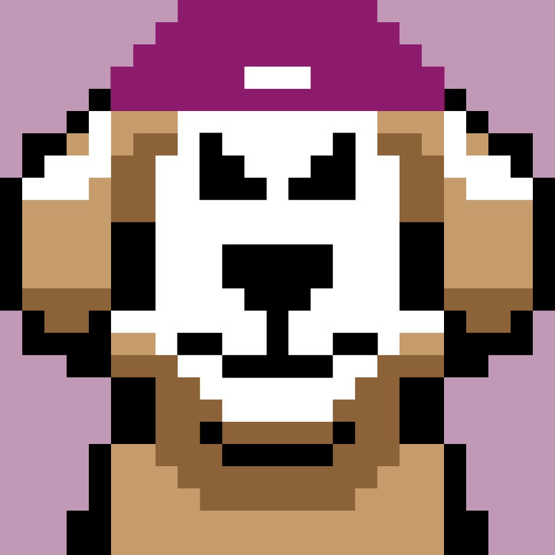 Pixel Dog #3 static token preview