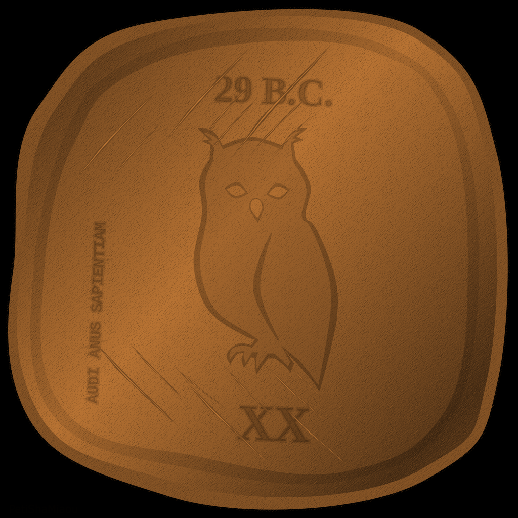 Very old coin #18 static token preview