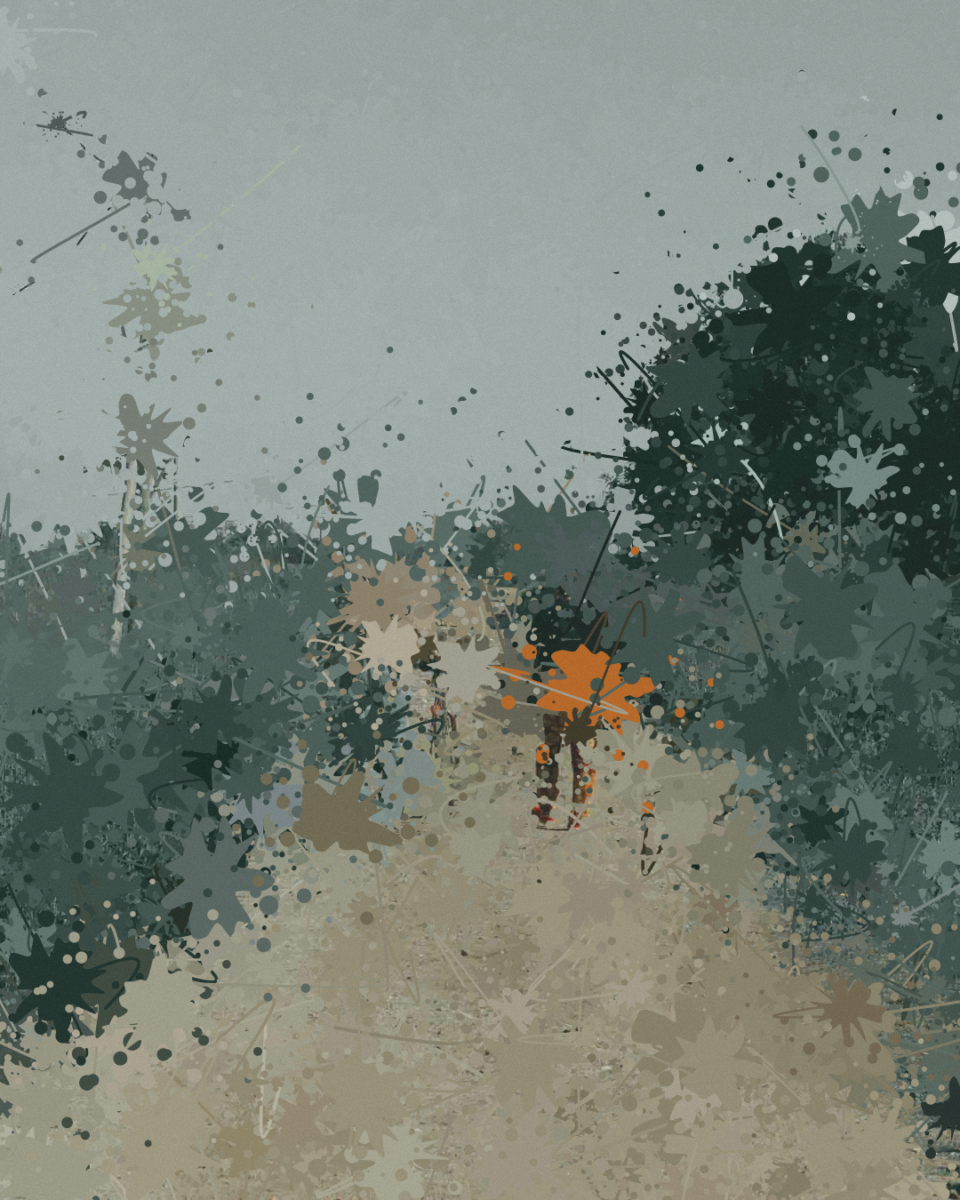 1888 - Spatter #5 static token preview