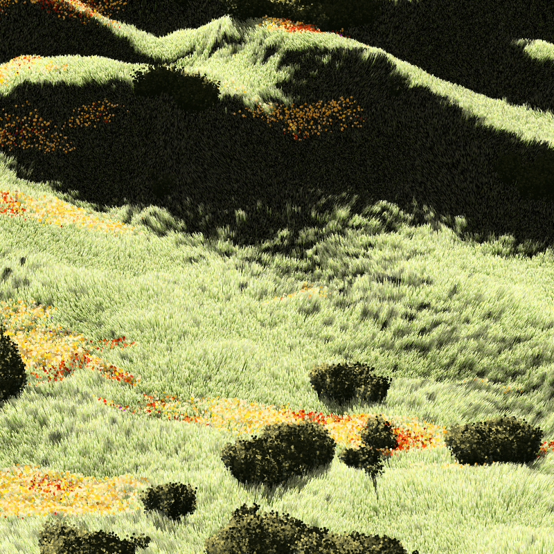 California Hills in Late Sun #158 static token preview