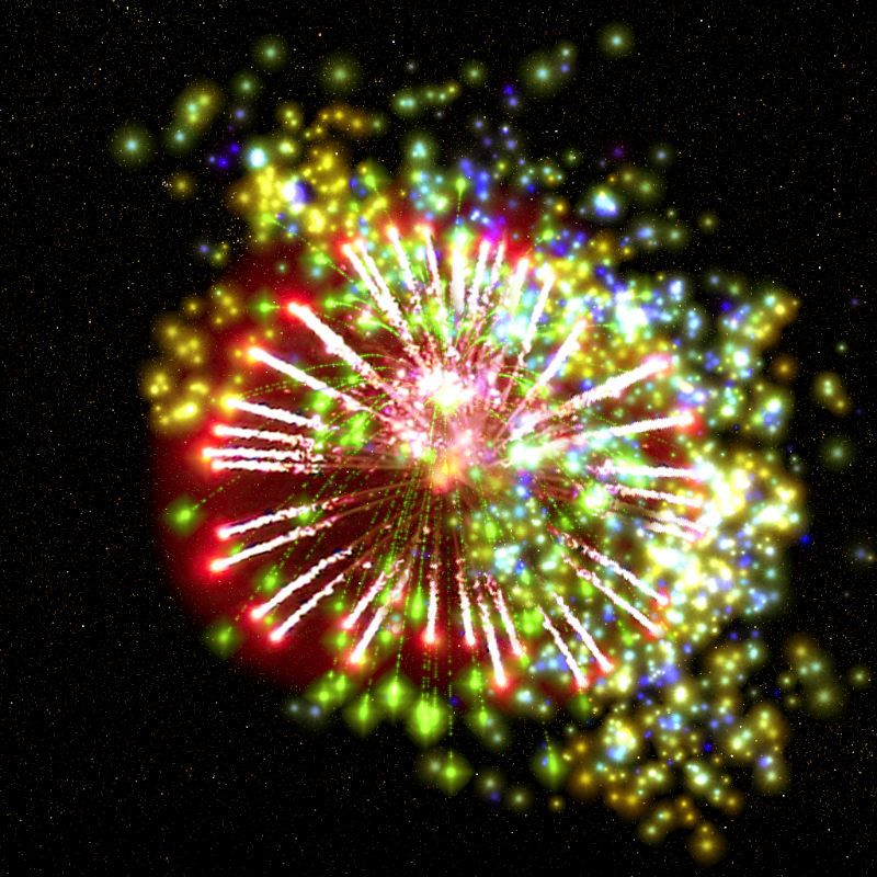 Crazy Fireworks #9 static token preview