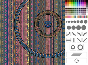 Patterned project preview