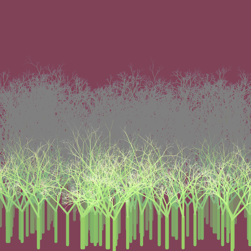 Dark forest #12 static token preview