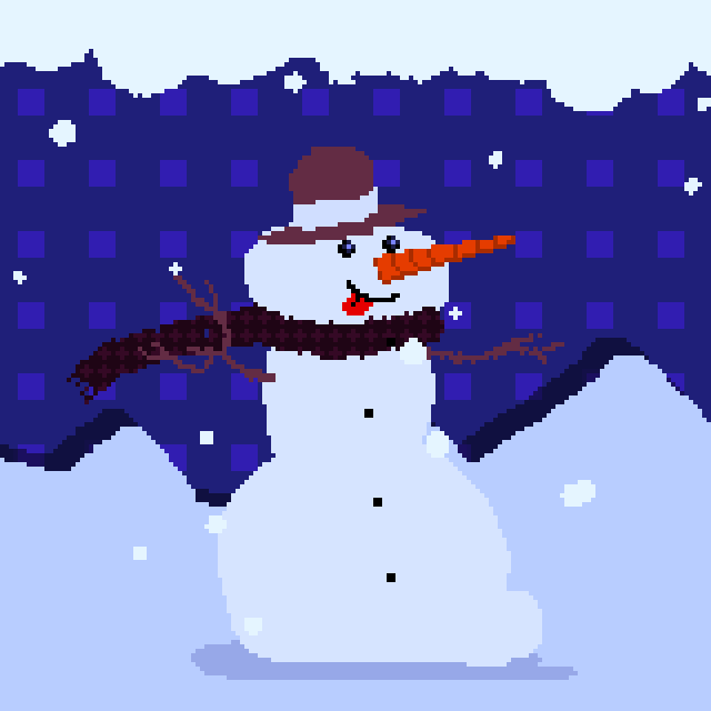 Freaky Snowman #3 static token preview
