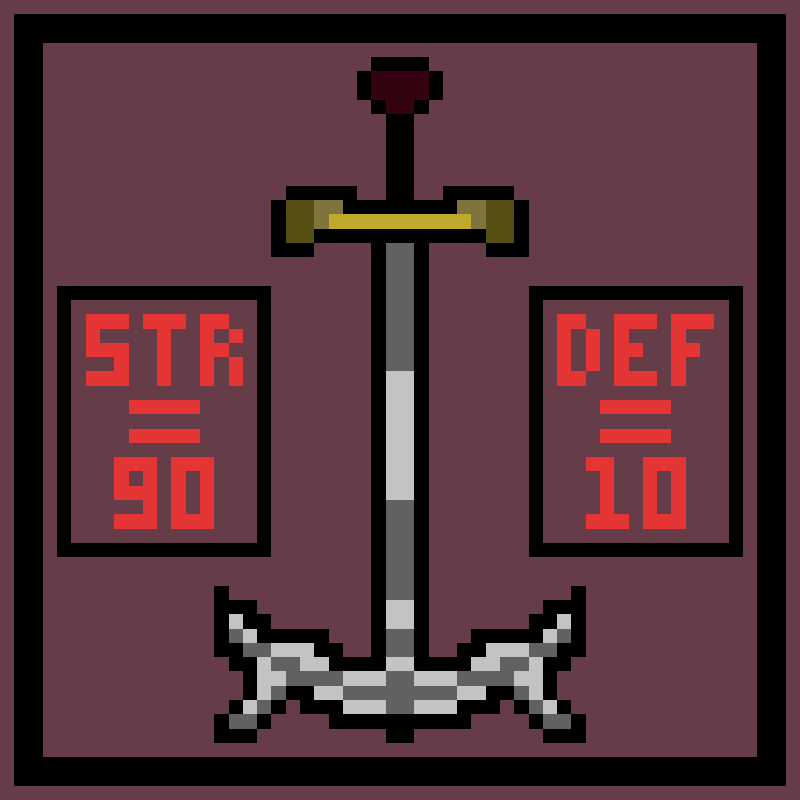 Pixel Weapons - Swords edition #4 static token preview