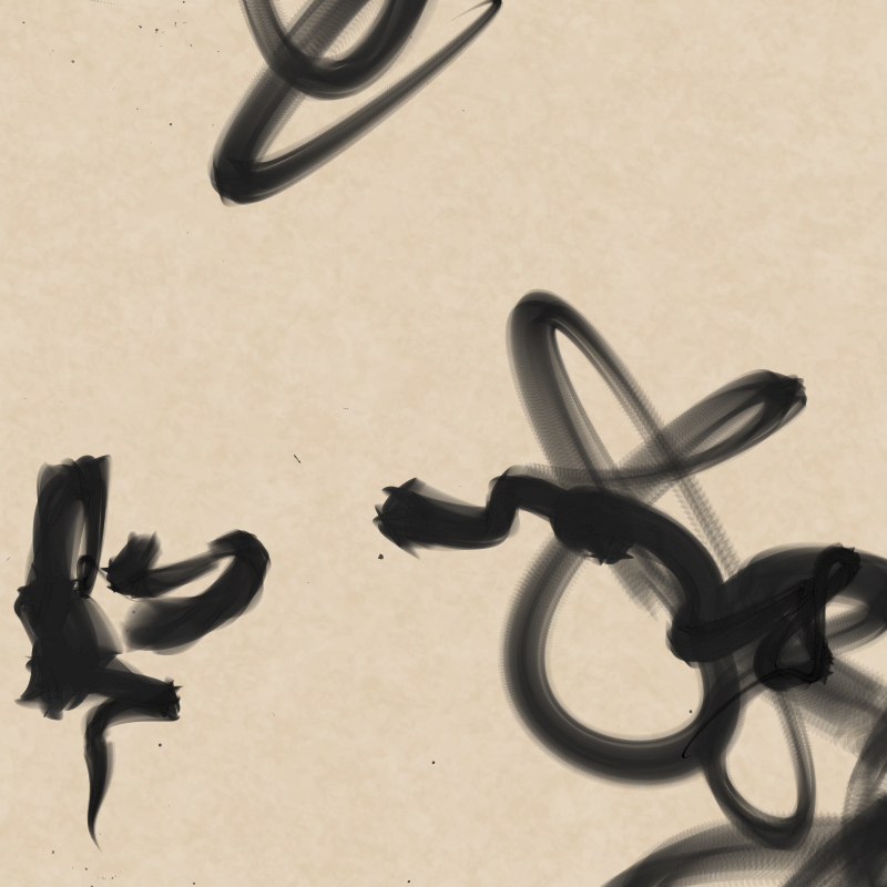Abstract Calligraphy #19 static token preview