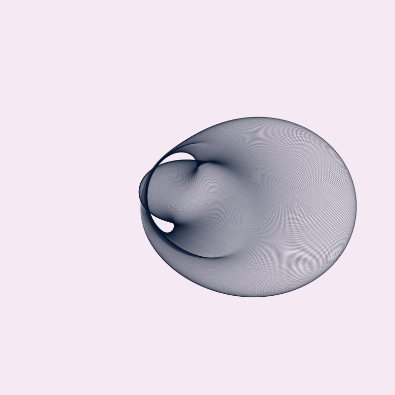 Le Blob Moiré #5 static token preview