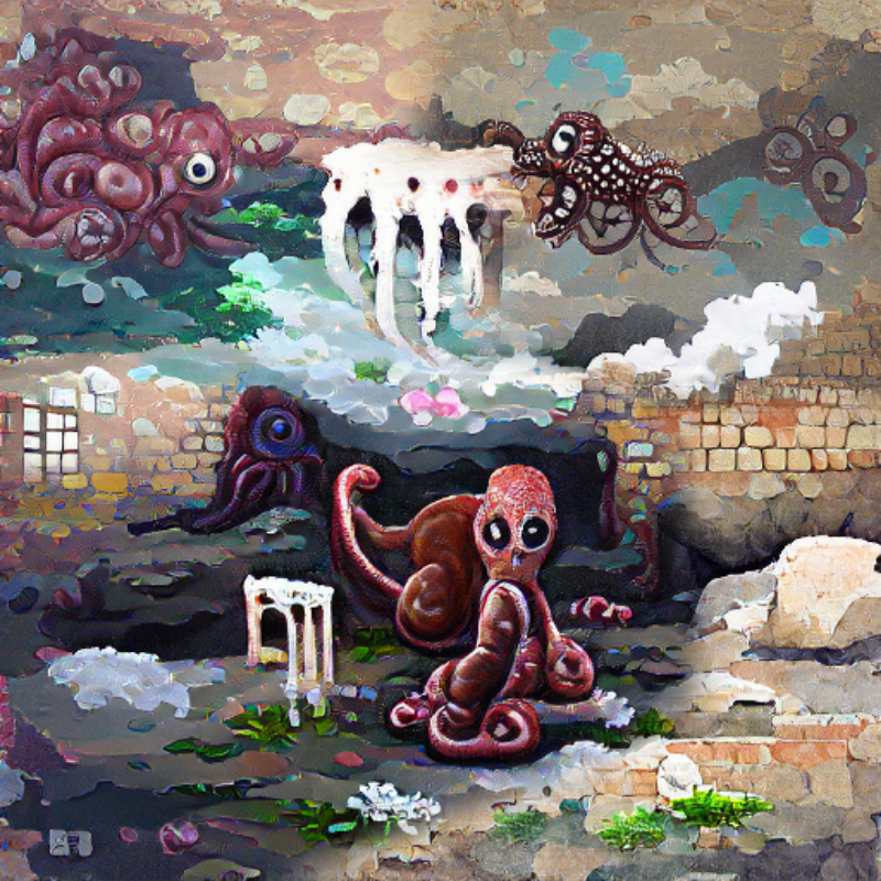 Octopus's Gardens and Ruins #69 static token preview