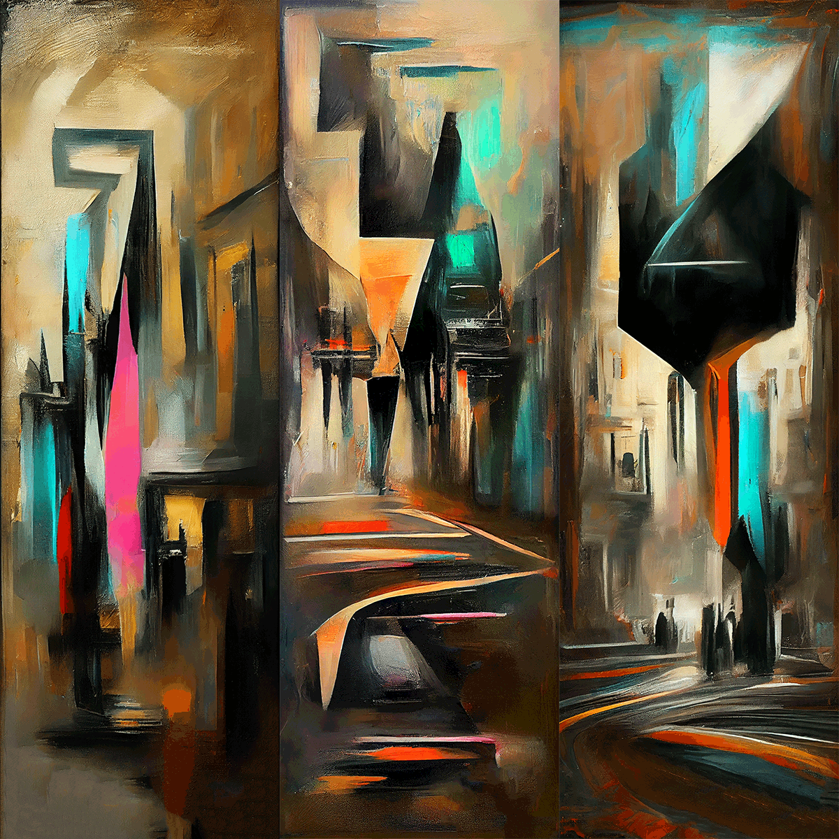 AI Dark City #7 static token preview
