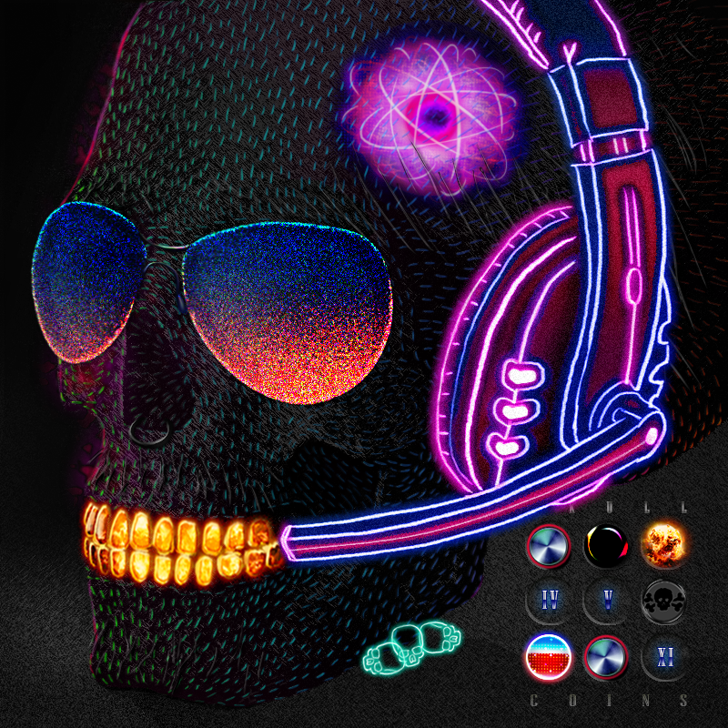 Scratch Skulls #15 static token preview