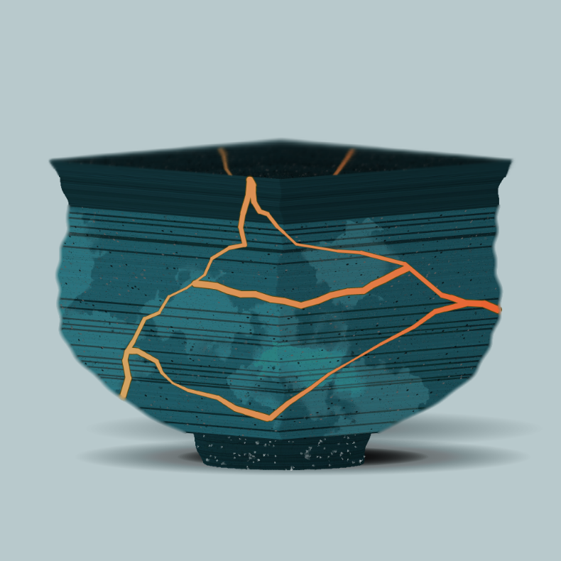 Kintsugi Pottery #10 static token preview