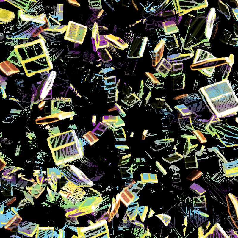 Broken TVs #20 static token preview