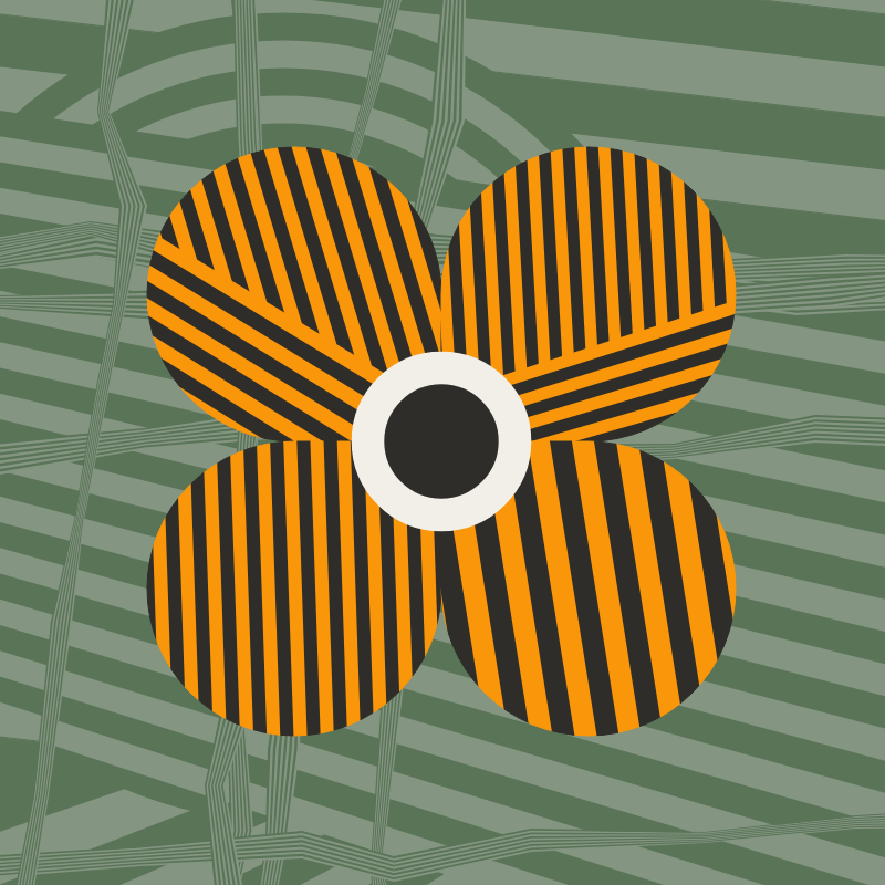 Dazzle Bloom: Big Orange #13 static token preview