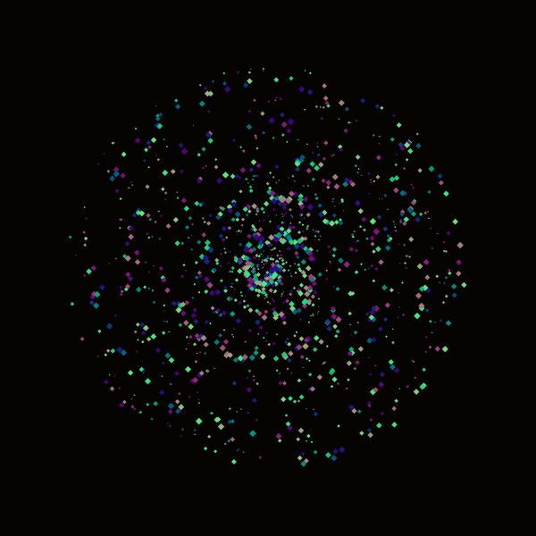 Vivid Galaxies #5 static token preview