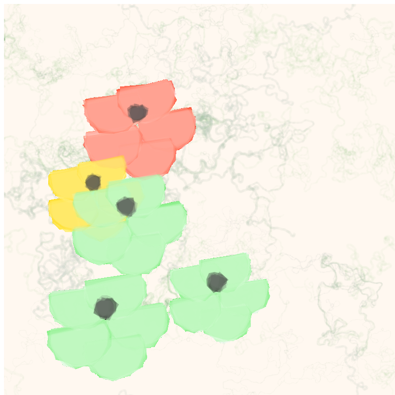 Spring flowers #N #1 static token preview
