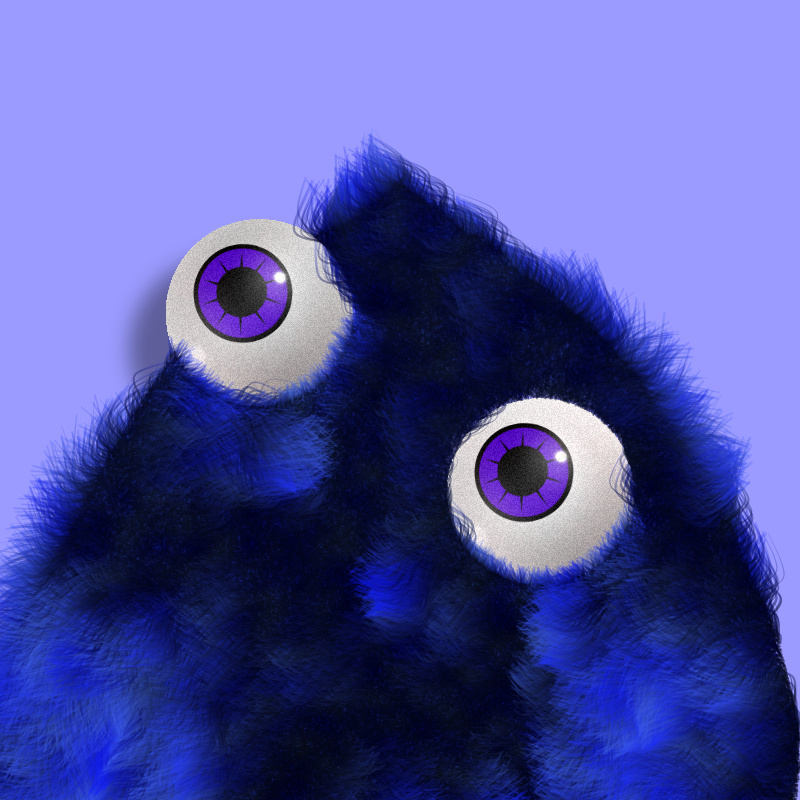 Fuzzy Gaze #4 static token preview