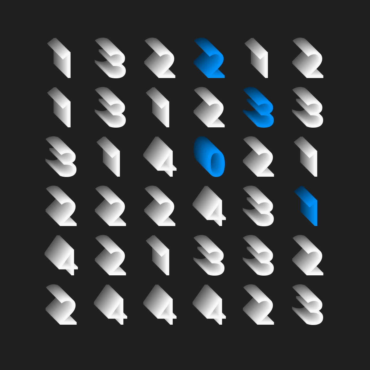 A Clock for decades #24 static token preview