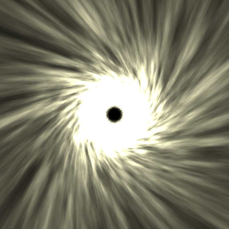 Rotating Black Hole #2 static token preview